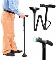 Складная трость с фонариком «Trusty Cane» - Фото 1