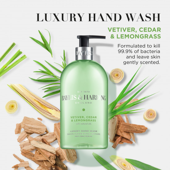 Мыло для рук жидкое «Vetiver, Cedar & Lemongrass»