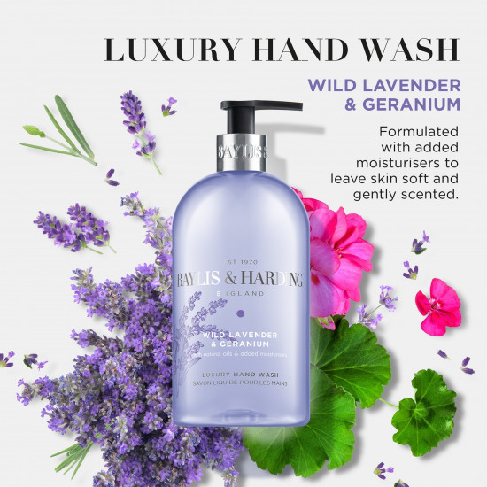 Мыло для рук жидкое «Wild Lavender & Geranium»