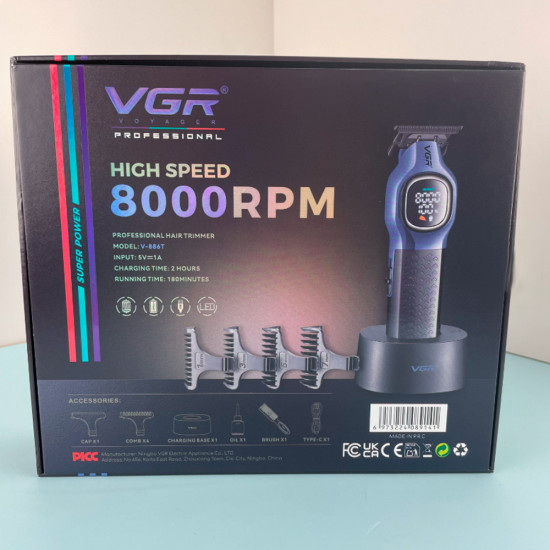 Триммер для стрижки волос VGR V-886T