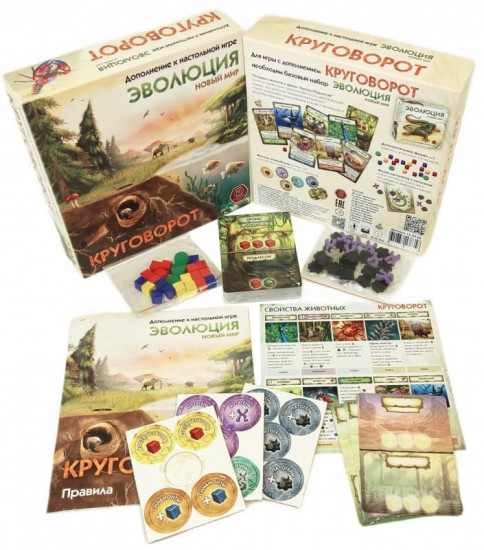 Игра настольная «Эволюция. Новый мир. Круговорот»