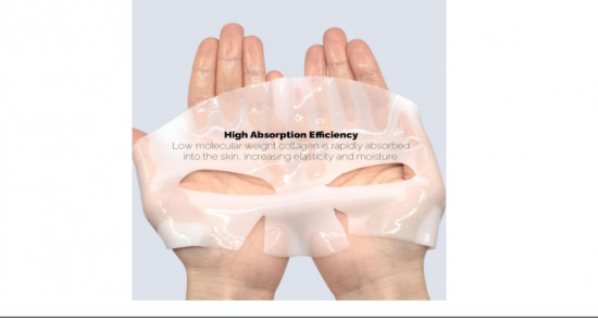 Маска для лица с коллагеном гидрогелевая «Collagen 400 Hydrogel Mask»