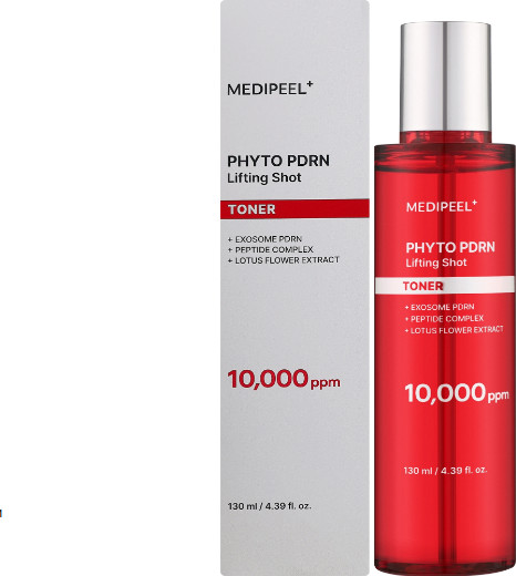 Лифтинг-тонер для лица с экзосомами и PDRN пептидный «Phyto Exosome PDRN Lifting Shot Toner»