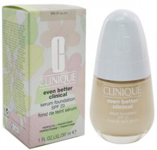Тональный крем «Even Better Clinical Serum Foundation» SPF 20, оттенок WN 01 Flax