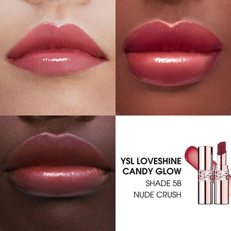 Бальзам для губ «Loveshine Candy Glow», тон 5B Nude Crush