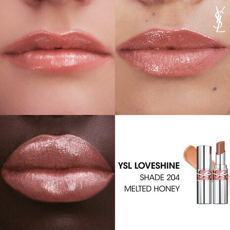 Помада для губ «Loveshine Wet Shine», тон 204 Melted Honey