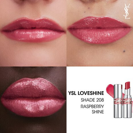 Помада для губ «Loveshine Wet Shine», тон 208 Raspberry Shine