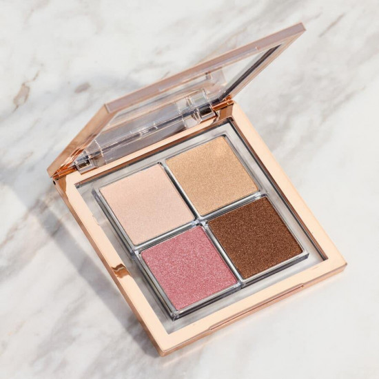 Палетка для сияния лица «Glow Palette Fourfilled», оттенок 001 Fourfilled
