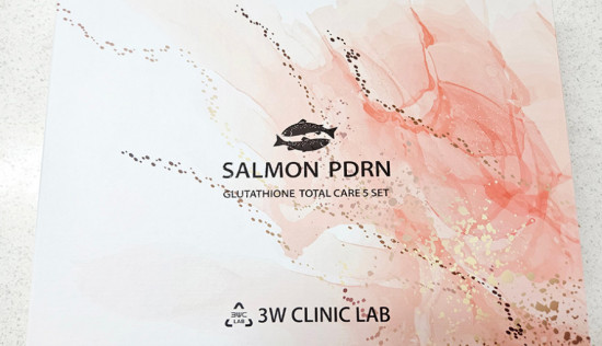 Набор уходовых средств для лица «Salmon PDRN Glutathione Total Care 5 Set»