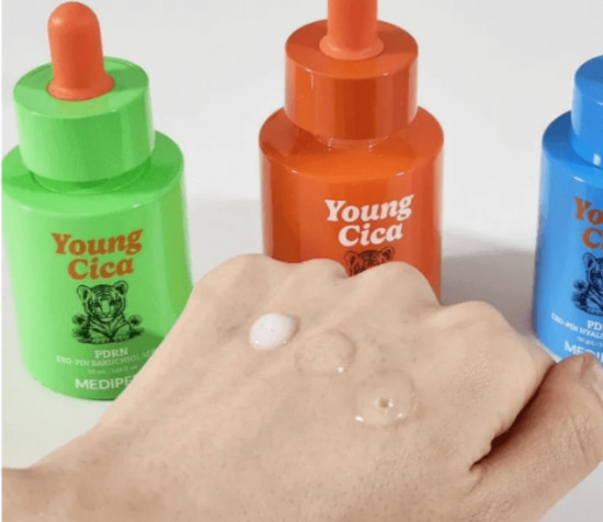 Укрепляющая сыворотка с ПДРН и бакучиолом «Young Cica PDRN Exo-Pin Bakuchiol Serum»