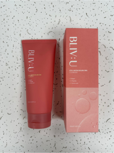 Пенка для умывания с пептидами коллагеновая «Collagen Bouncing Cleanser»