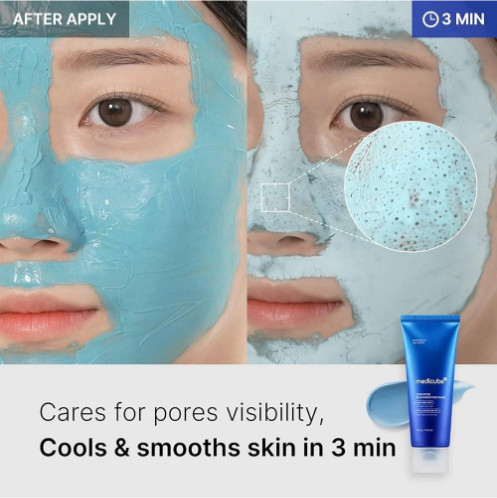 Маска для глубокого очищения пор глиняная «Zero Pore Blackhead Mud Mask»