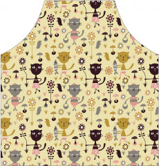 Фартук для кухни «Активные коты» - Фото 1