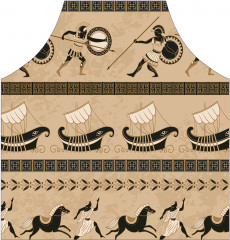 Фартук для кухни «Античное панно» - Фото 1