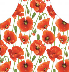 Фартук для кухни «Бескрайние маки» - Фото 1