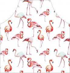 Фартук для кухни «Будни фламинго» - Фото 1