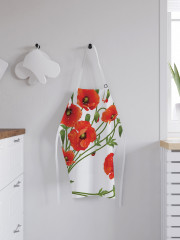 Фартук для кухни «Букет маков» - Фото 2