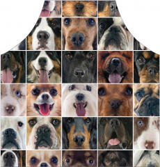 Фартук для кухни «В окружении собак» - Фото 1