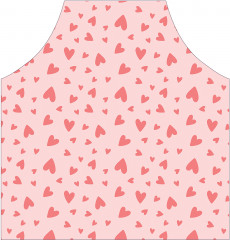Фартук для кухни «Ванильные сердца» - Фото 1