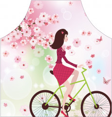 Фартук для кухни «Весенняя поездка» - Фото 1