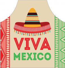 Фартук для кухни «Вива Мексика» - Фото 1