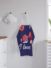 Фартук для кухни «Влюбленная улитка» - Фото 2