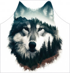 Фартук для кухни «Волк одиночка» - Фото 1