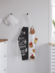 Фартук для кухни «Десерты с вишенкой» - Фото 2