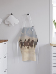 Фартук для кухни «Дикие мустанги» - Фото 2