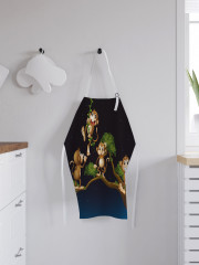 Фартук для кухни «Забавные обезьянки» - Фото 2