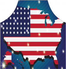 Фартук для кухни «Звездная карта США» - Фото 1