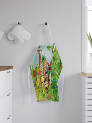 Фартук для кухни «Звериная компания» - Фото 2