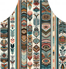 Фартук для кухни «Интересные узоры» - Фото 1