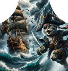 Фартук для кухни «Капитан Кот» - Фото 1