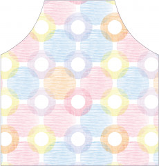 Фартук для кухни «Кольца и круги» - Фото 1