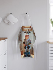 Фартук для кухни «Корова читает» - Фото 2