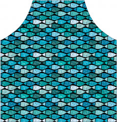 Фартук для кухни «Косяк Рыб» - Фото 1