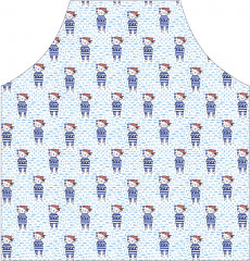 Фартук для кухни «Кот в косынке» - Фото 1