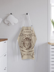 Фартук для кухни «Кот в пицце» - Фото 2