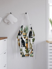 Фартук для кухни «Коты в оранжерее» - Фото 2