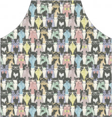 Фартук для кухни «Коты в очках» - Фото 1