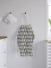 Фартук для кухни «Коты в очках» - Фото 2