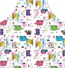 Фартук для кухни «Коты веселятся» - Фото 1