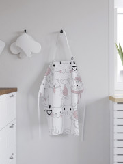 Фартук для кухни «Коты наив» - Фото 2