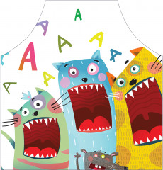 Фартук для кухни «Коты орут» - Фото 1