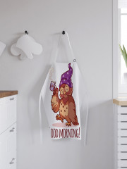 Фартук для кухни «Кофе от совы» - Фото 2