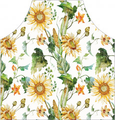 Фартук для кухни «Кукуруза и подсолнухи» - Фото 1