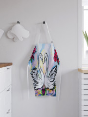 Фартук для кухни «Лебединая пара» - Фото 2