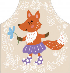 Фартук для кухни «Лисичка в сапожках» - Фото 1