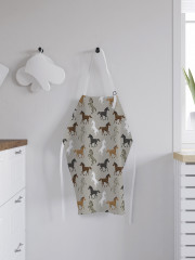 Фартук для кухни «Лошади резвятся» - Фото 2